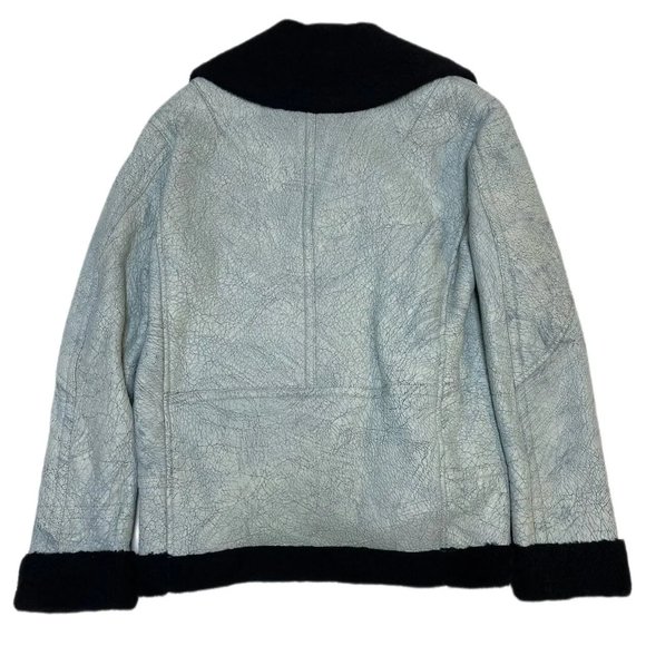 BLK DNM Shearling Leather Jacket - Picture 2 of 9